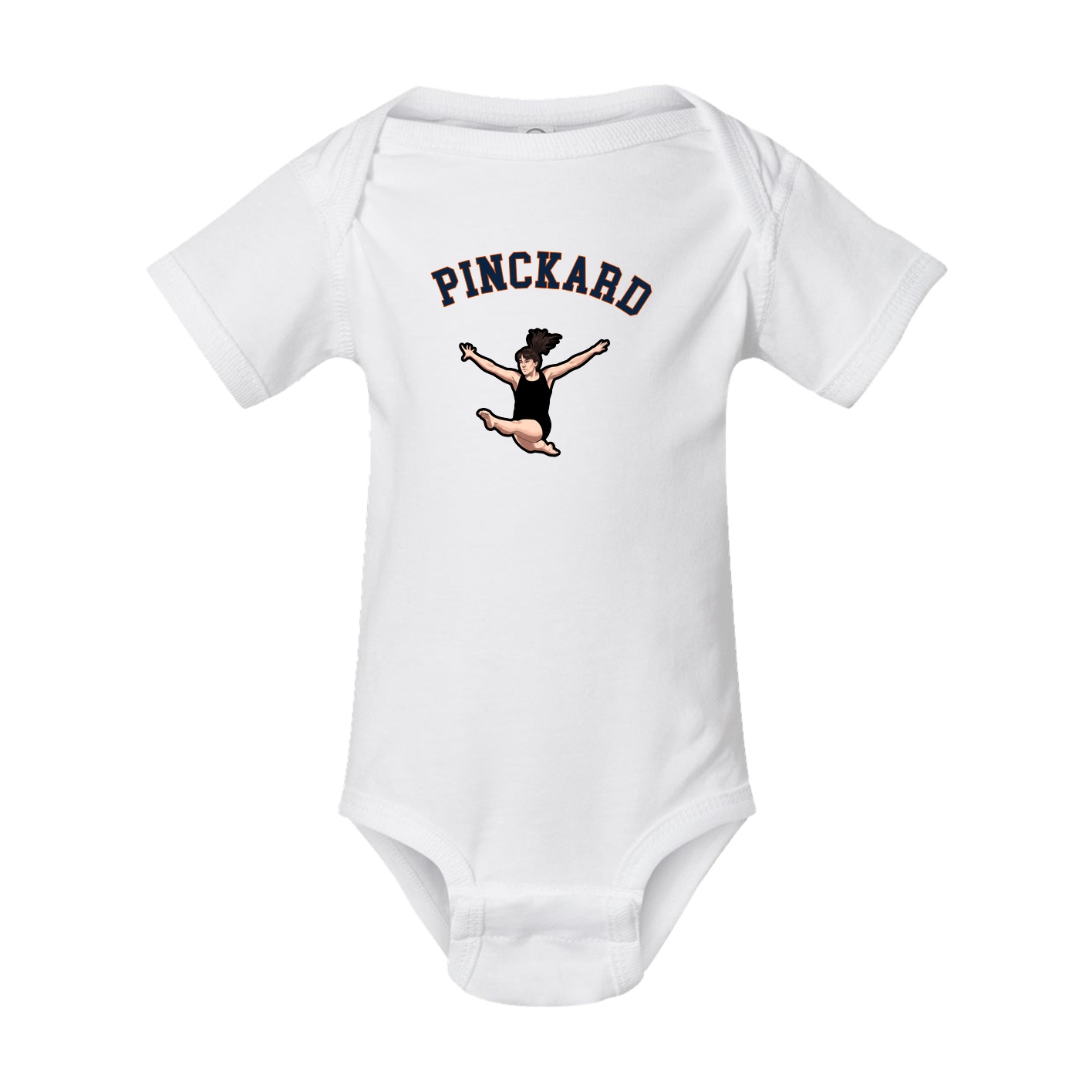 Baby Onesie — Shirsey Arch in White