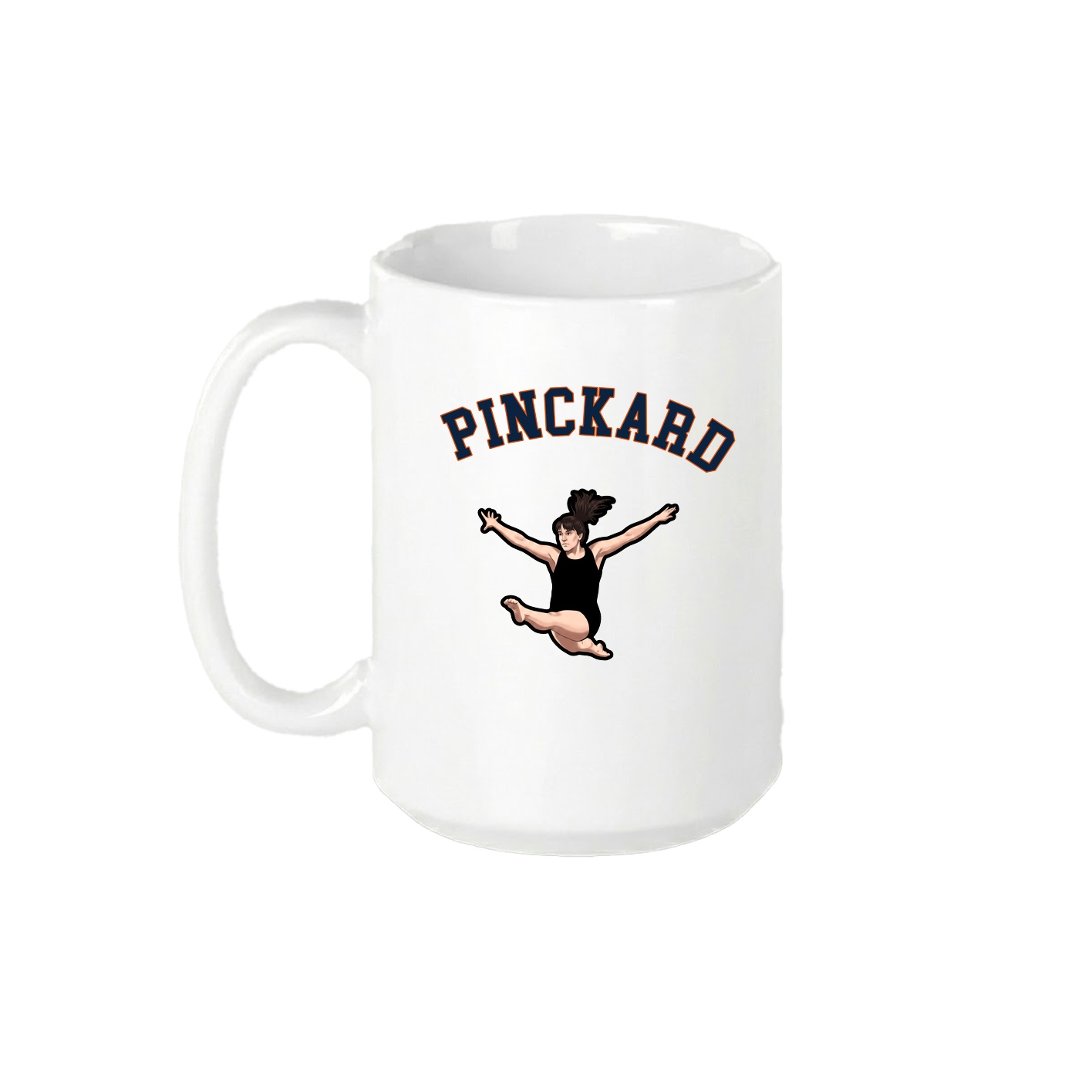 15oz Coffee Mug — Shirsey Arch in White