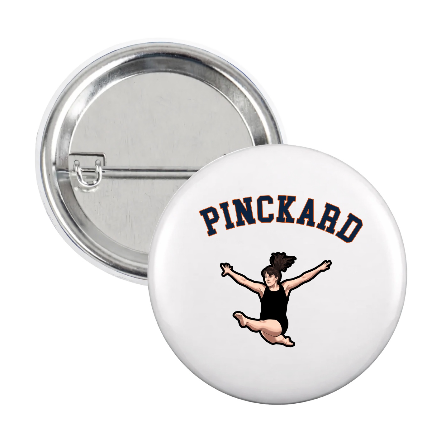 Game Day Button — Shirsey Arch in White