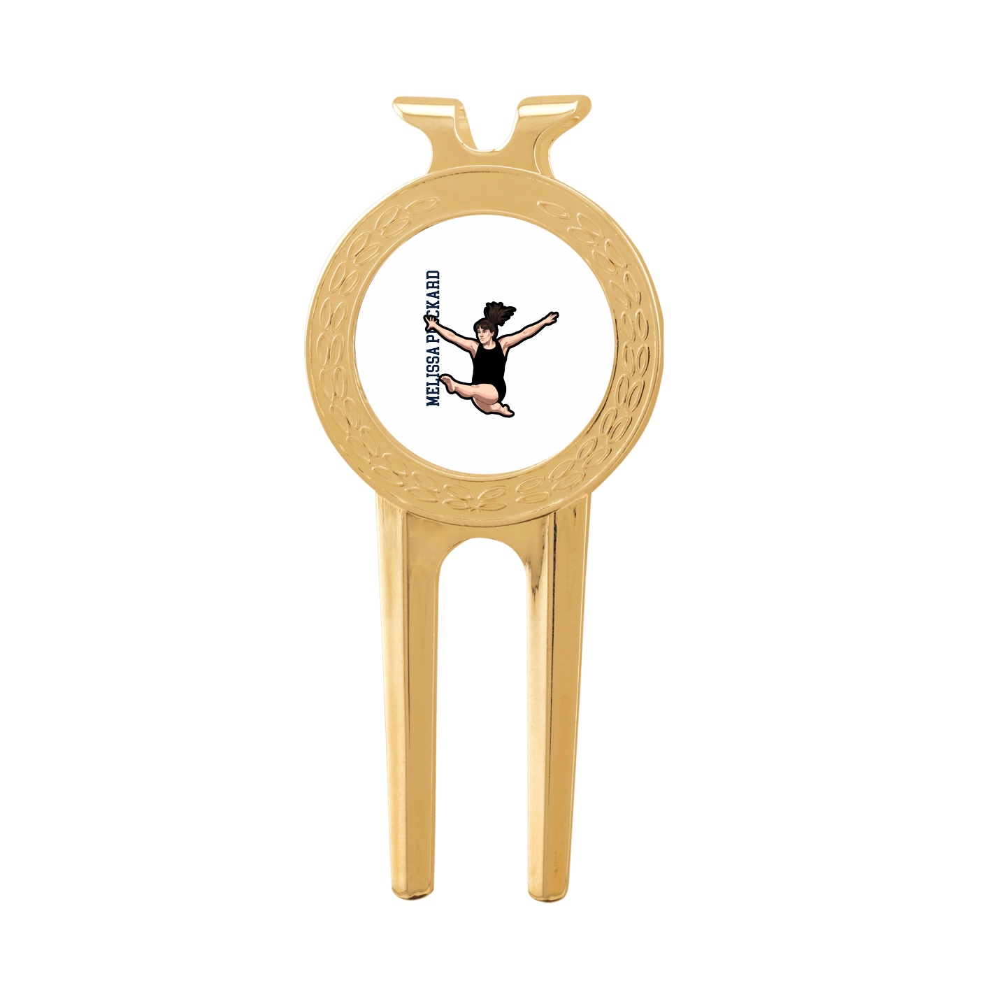 Divot Tool with Ball Marker — Name Vertical in Classic