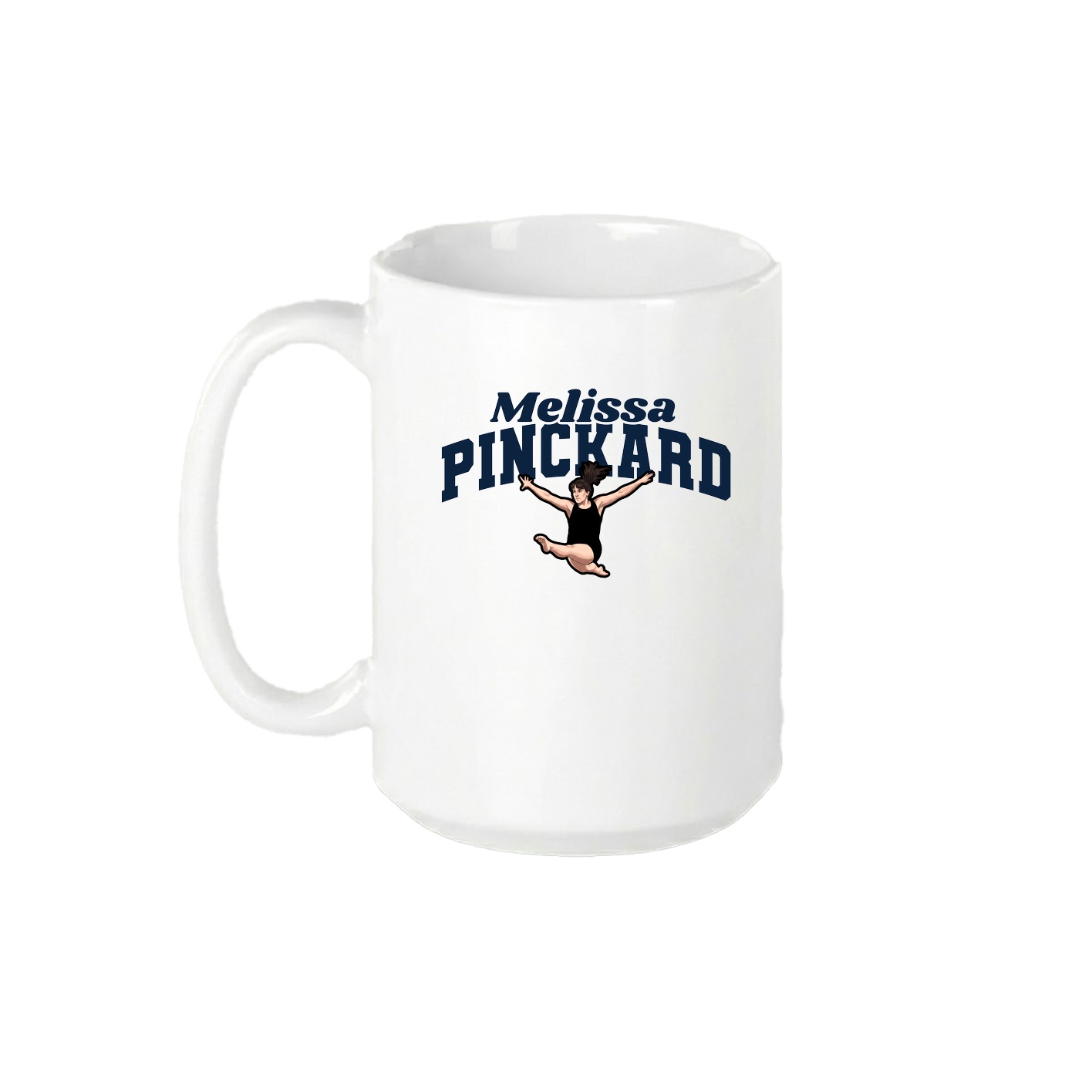 15oz Coffee Mug — Signature Arch in White