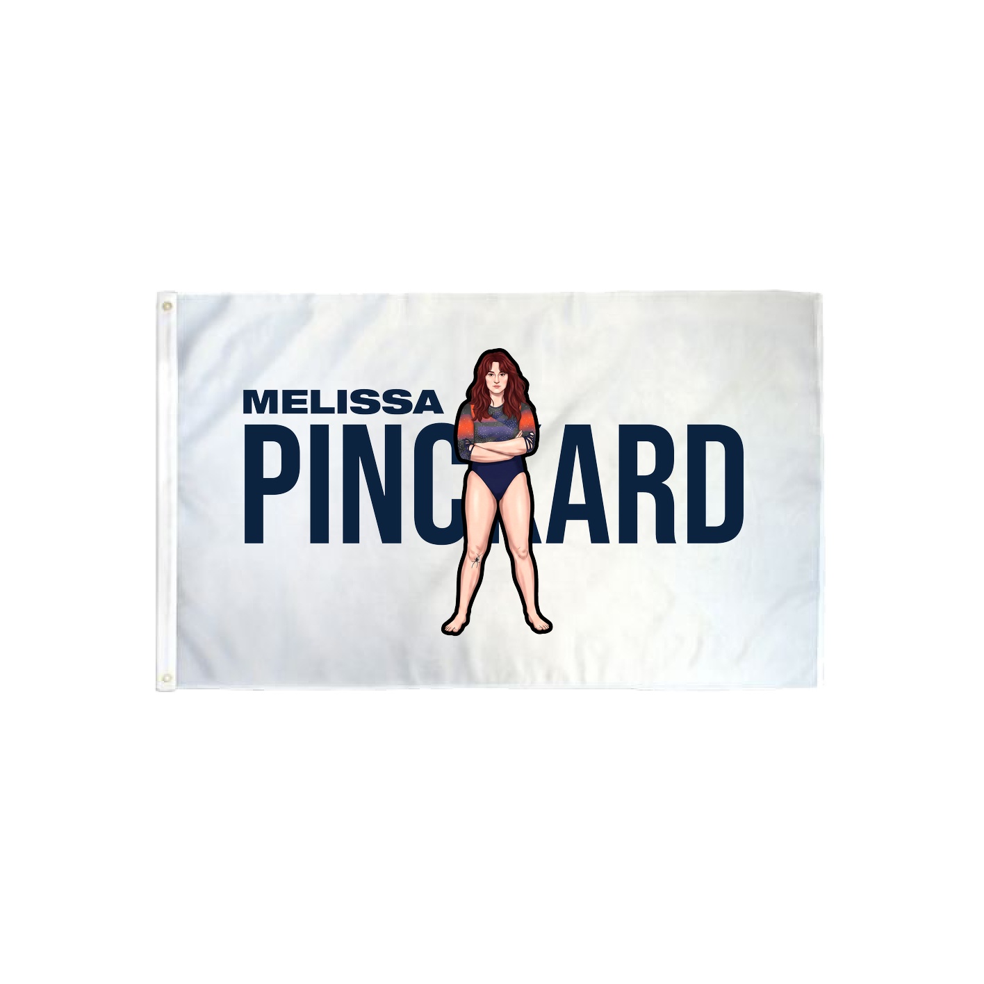 3x5 Flag — Player Name in Classic