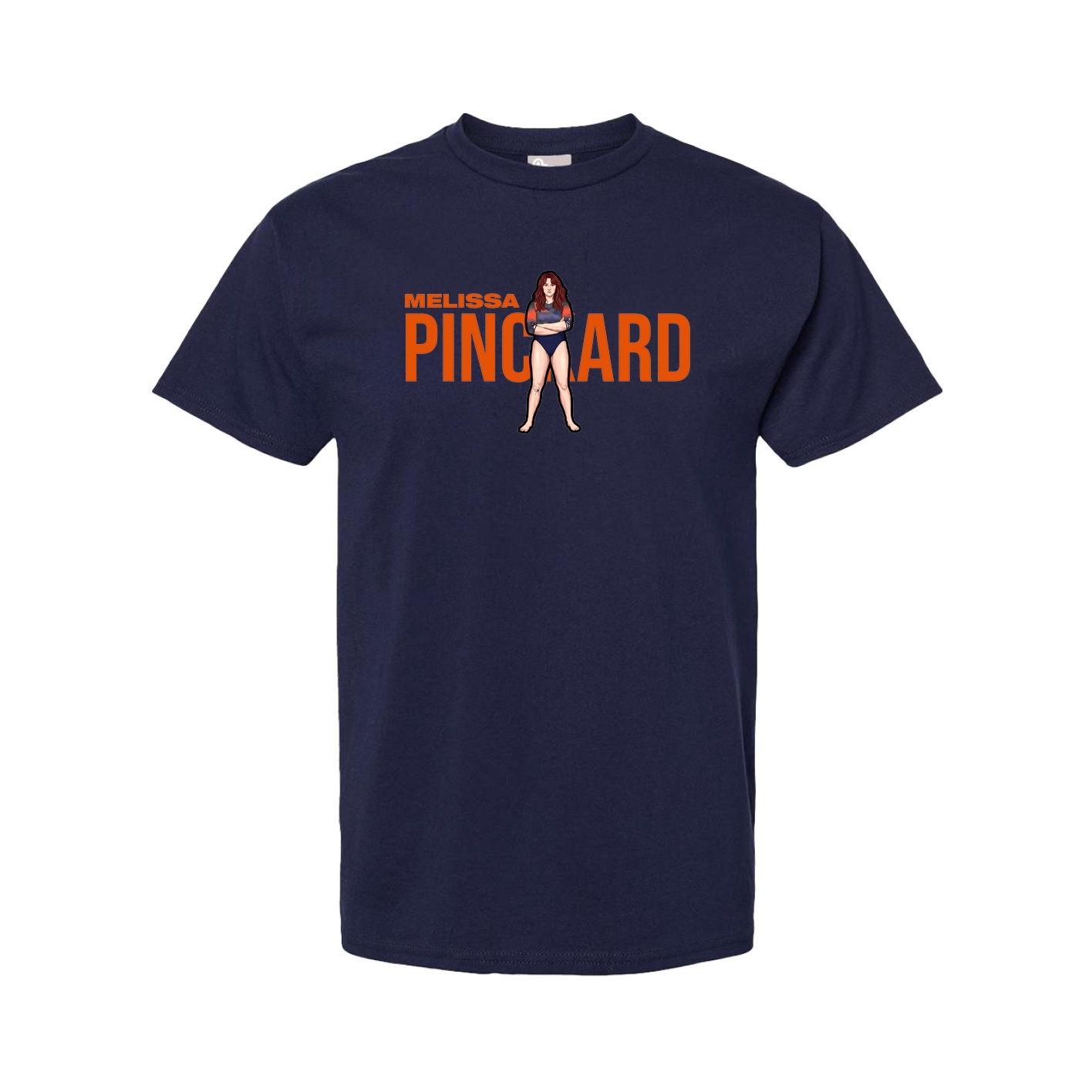 Tee — Player Name in Navy