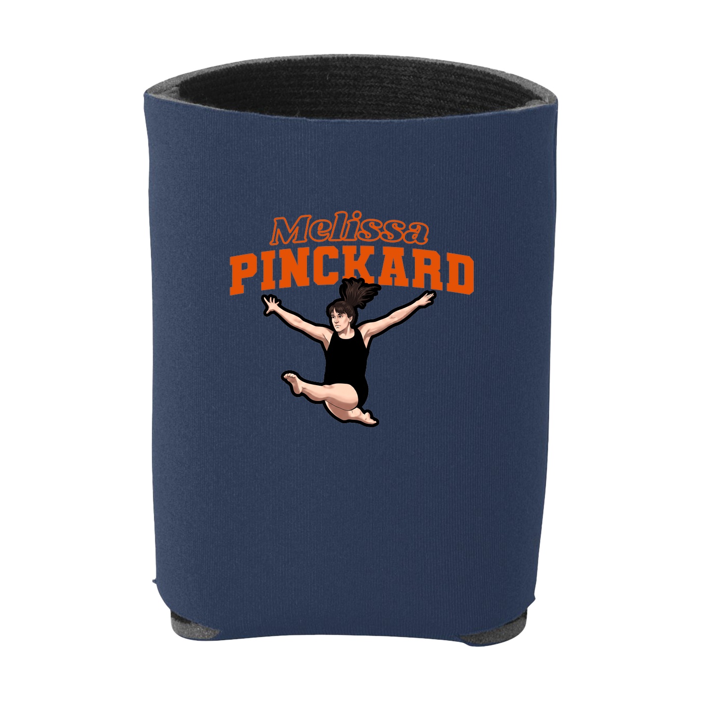 Can Holder — Name Arch in Navy
