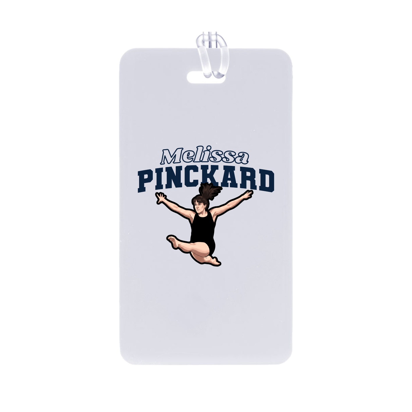 Bag Tag — Name Arch in Classic