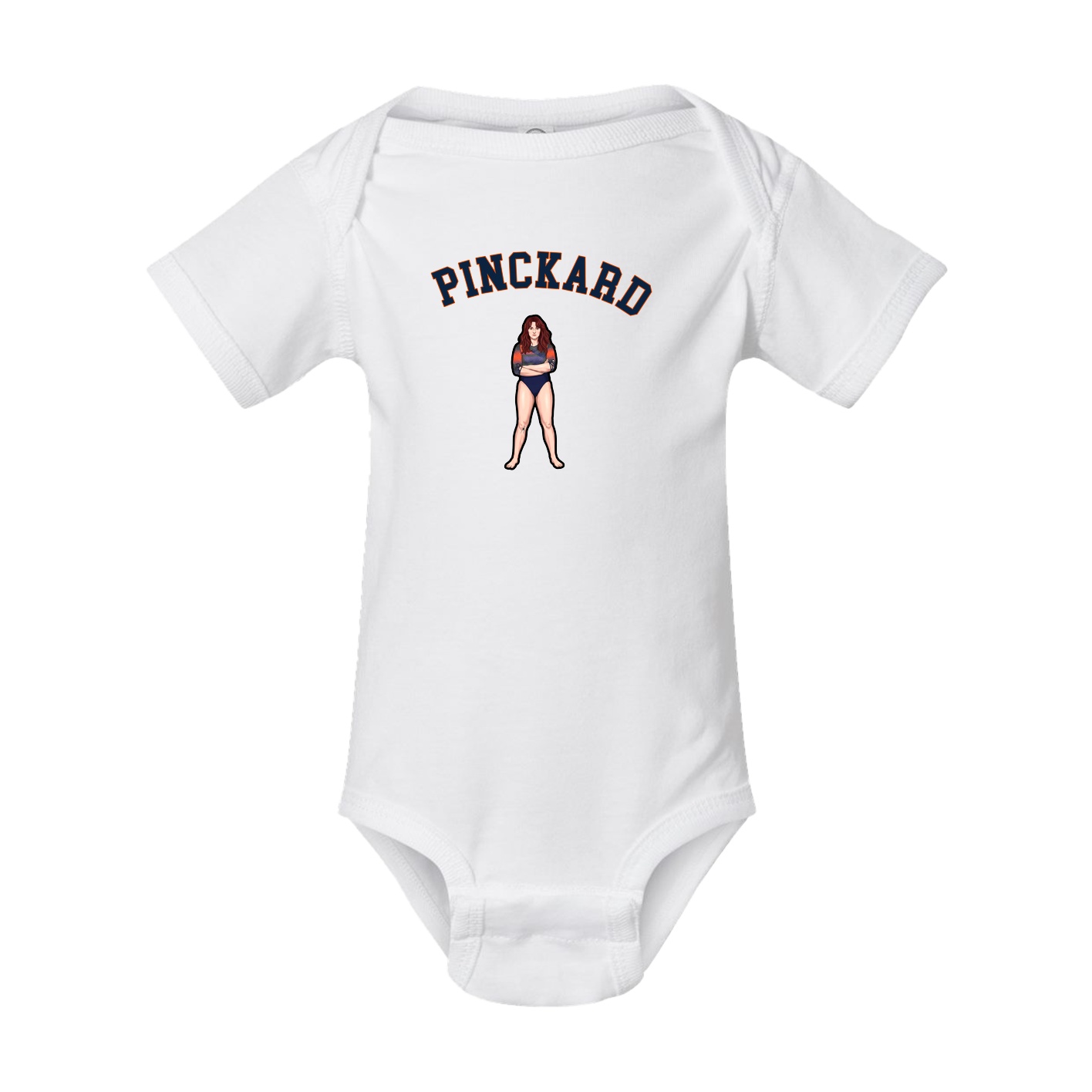 Baby Onesie — Shirsey Arch in White