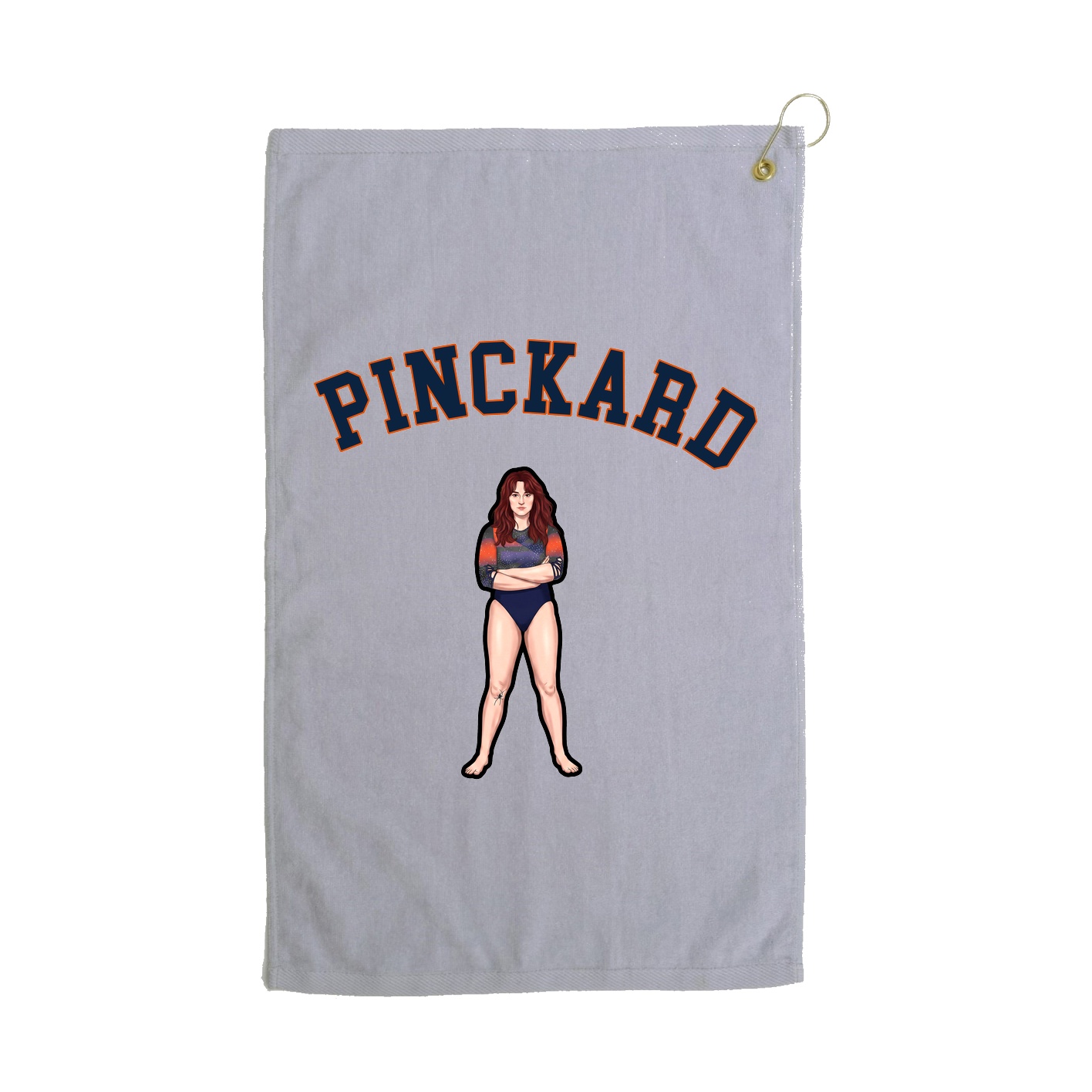 Golf Towel — Shirsey Arch in Grey