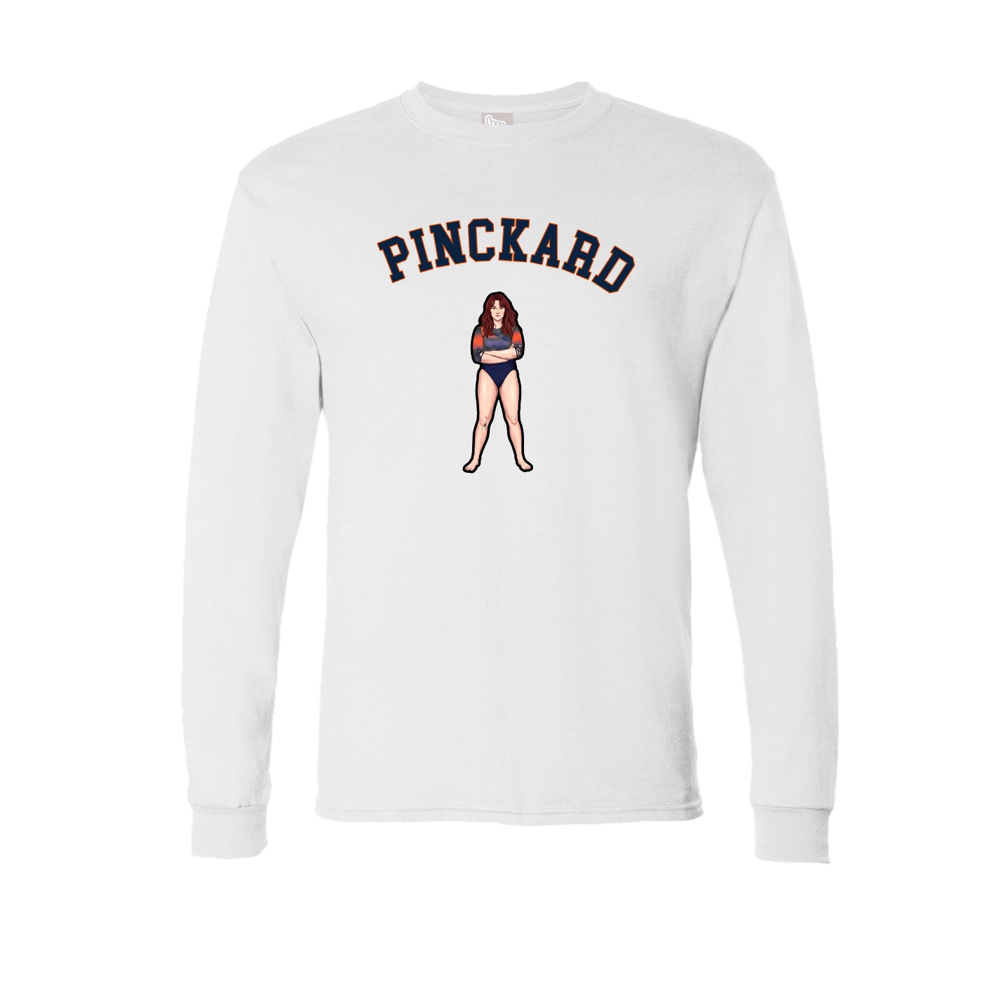 Long Sleeve Tee — Shirsey Arch in White