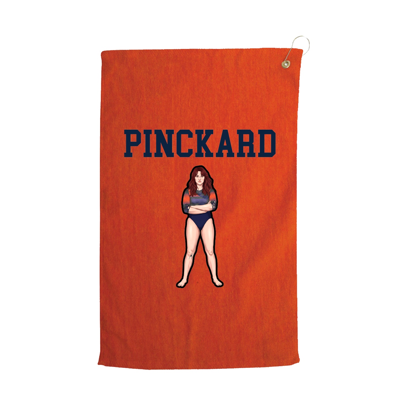 Golf Towel — Shirsey in Orange