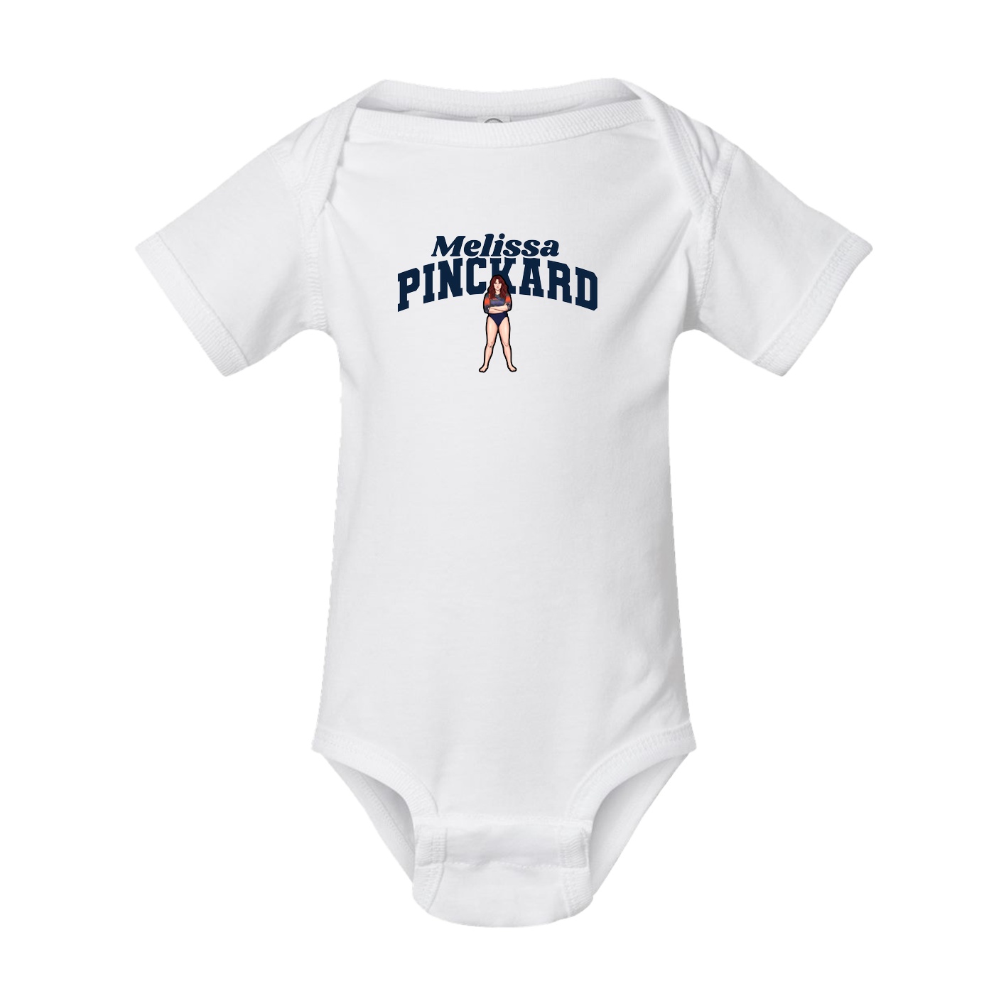 Baby Onesie — Signature Arch in White