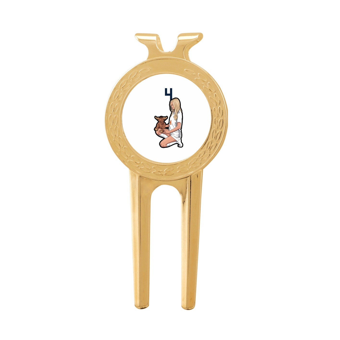 Divot Tool with Ball Marker — Number Top in Classic