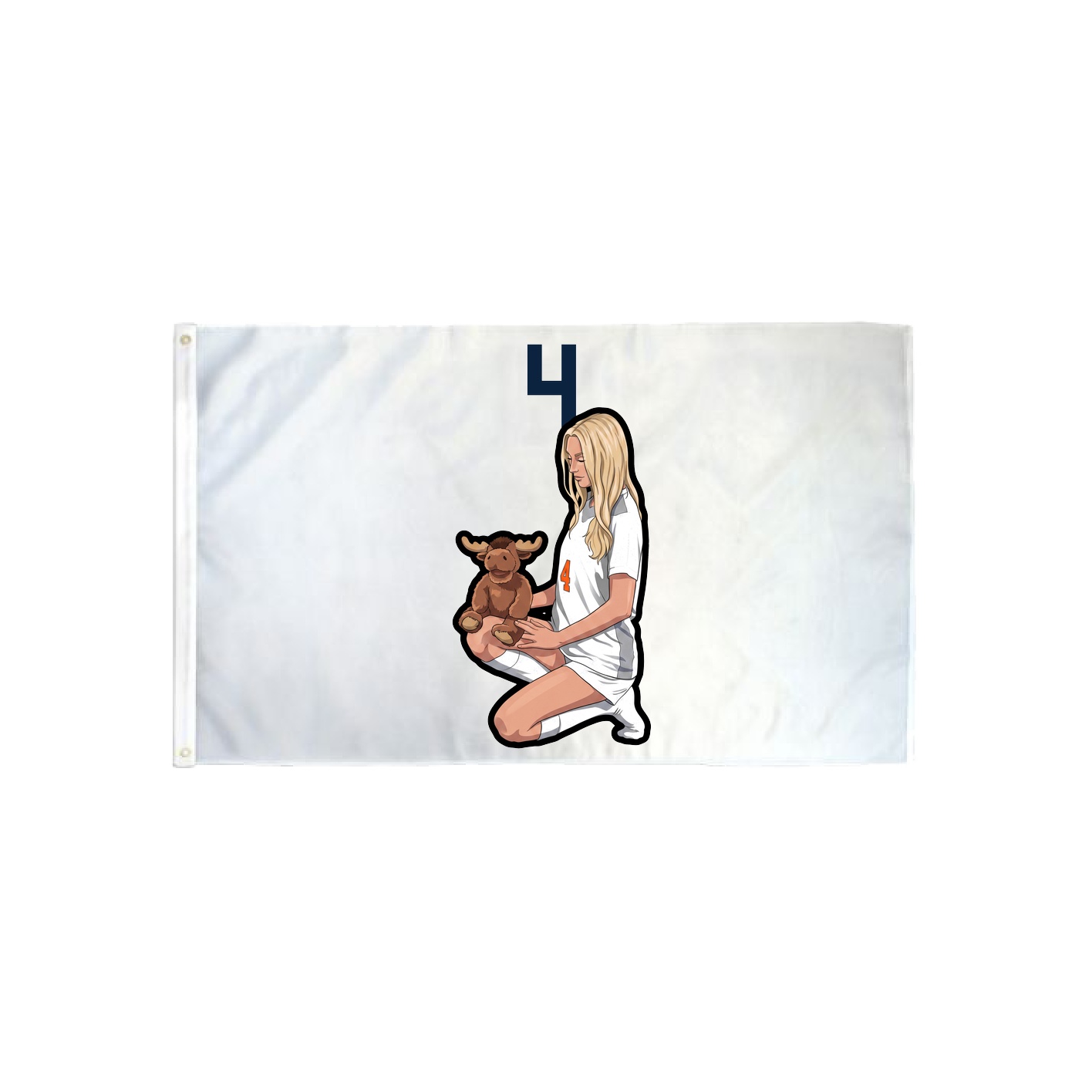 3x5 Flag — Number Top in Classic