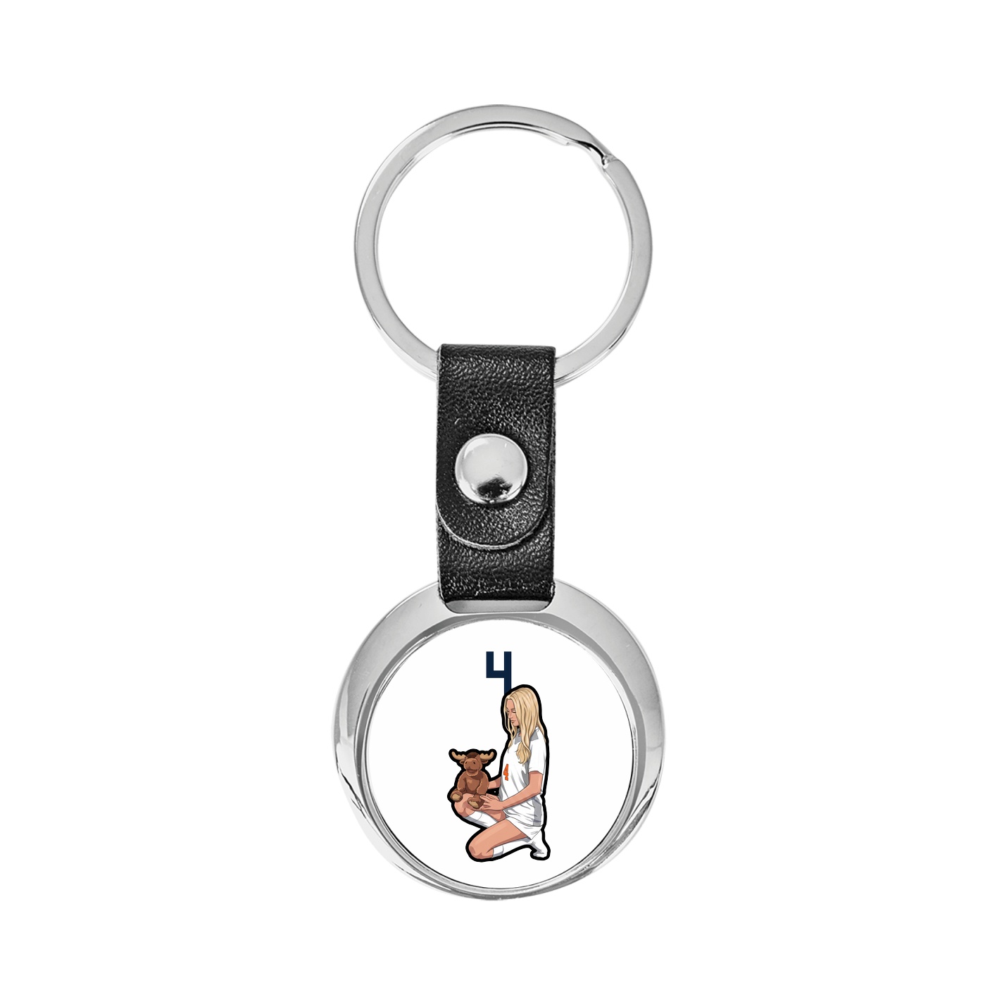 Key Chain — Number Top in Classic