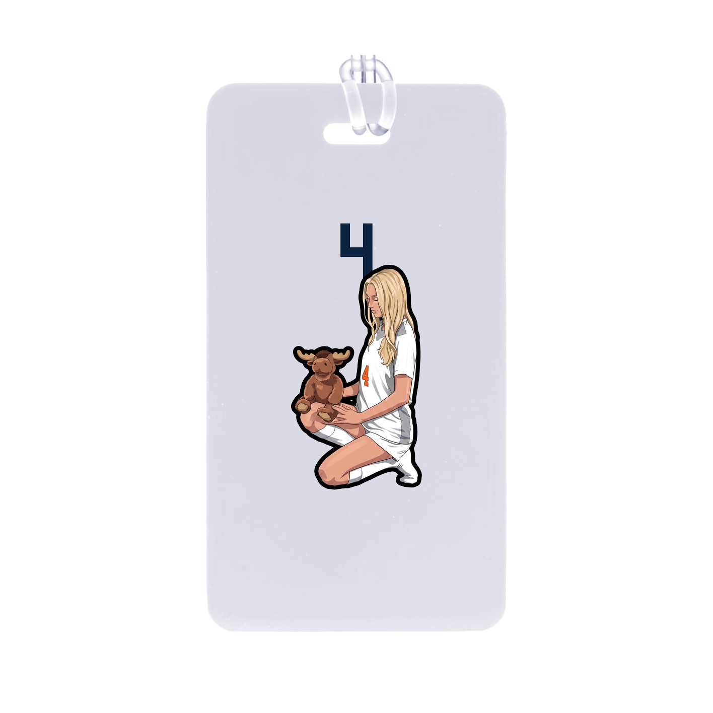 Bag Tag — Number Top in Classic