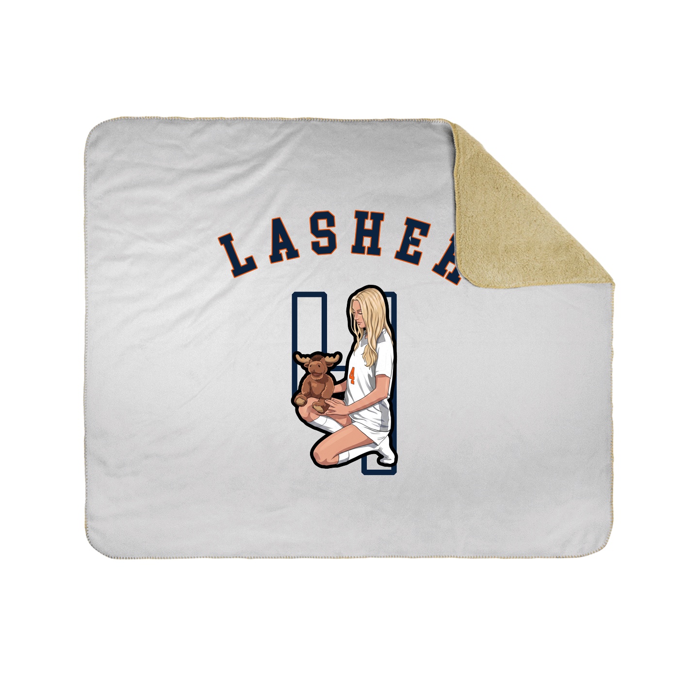 Throw Blanket — Shirsey Arch in White