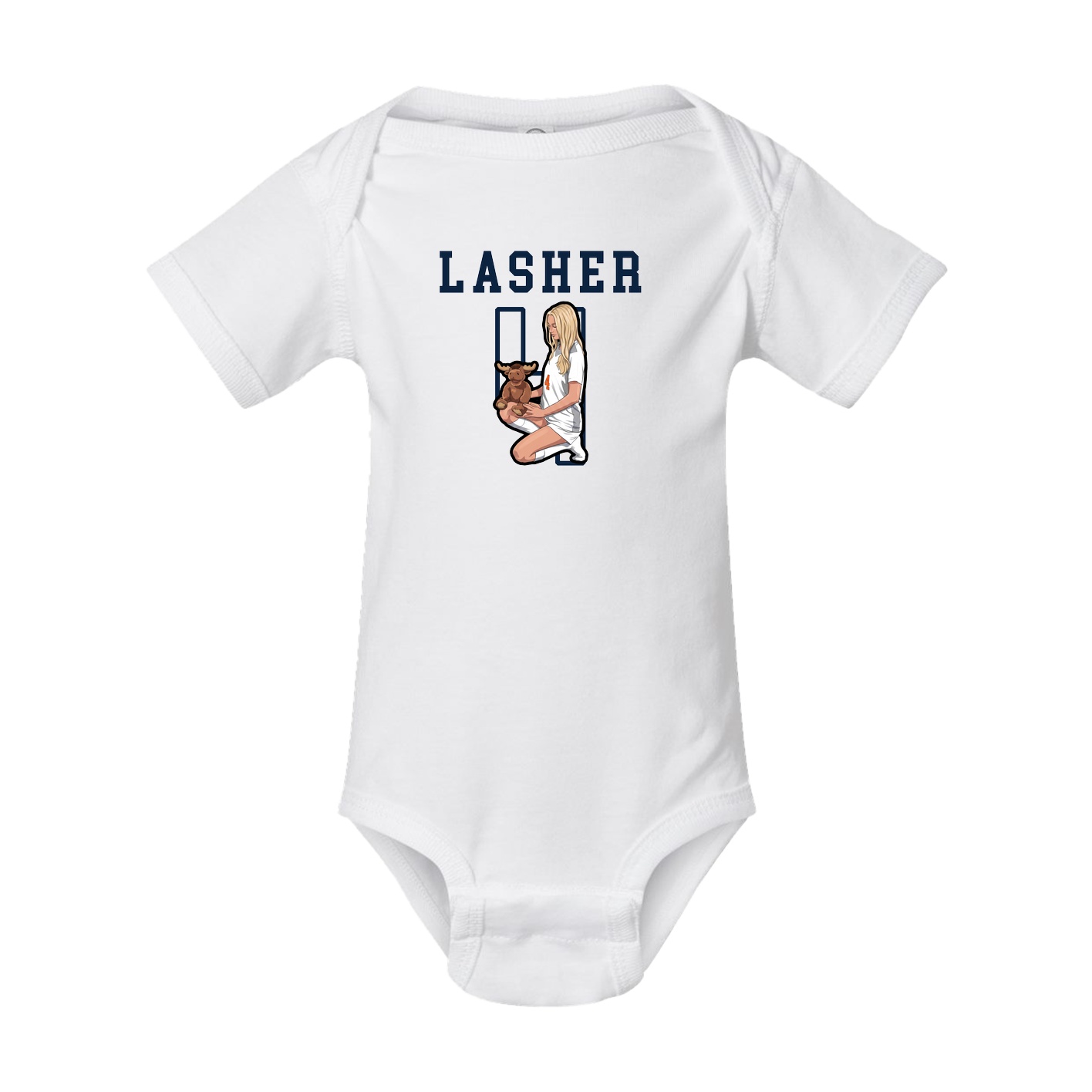 Baby Onesie — Shirsey in White