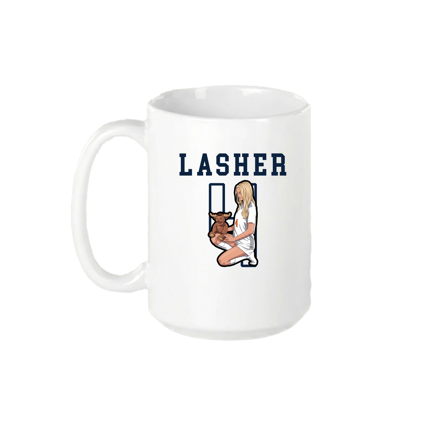15oz Coffee Mug — Shirsey in White