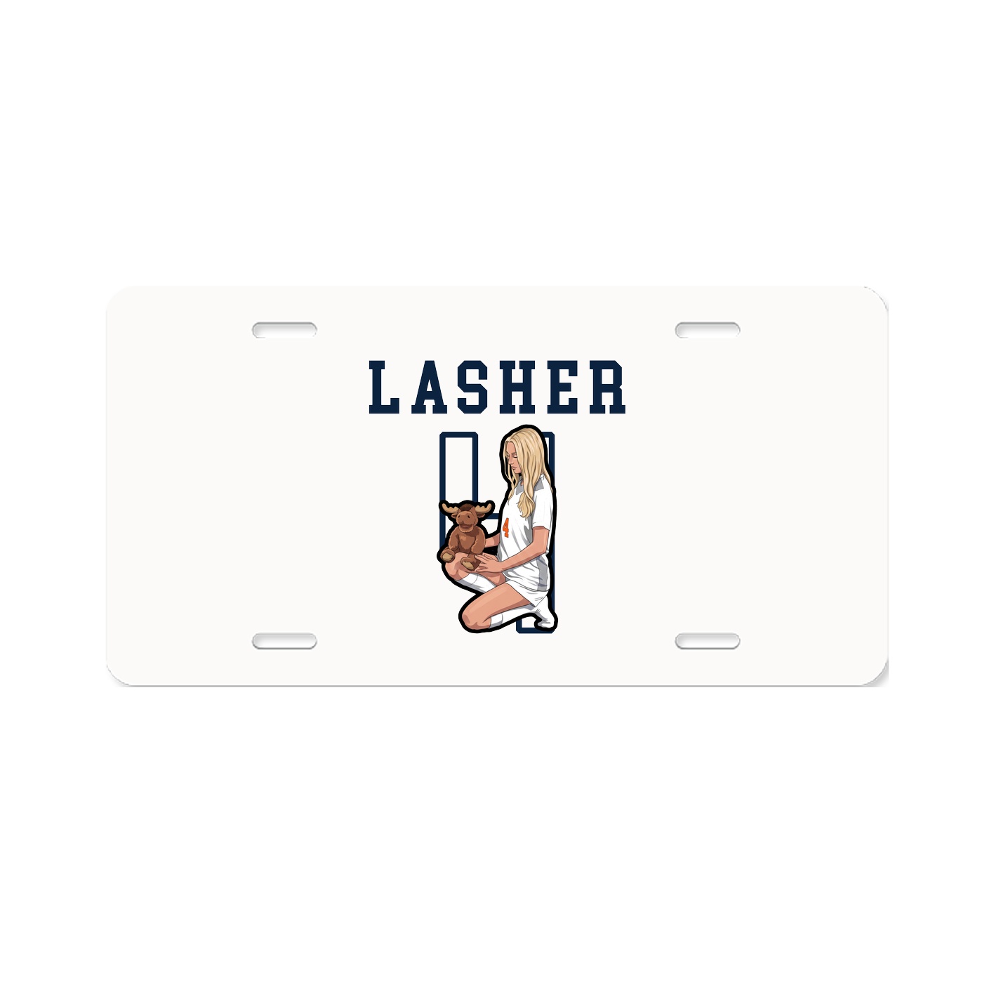 License Plate — Shirsey in Classic