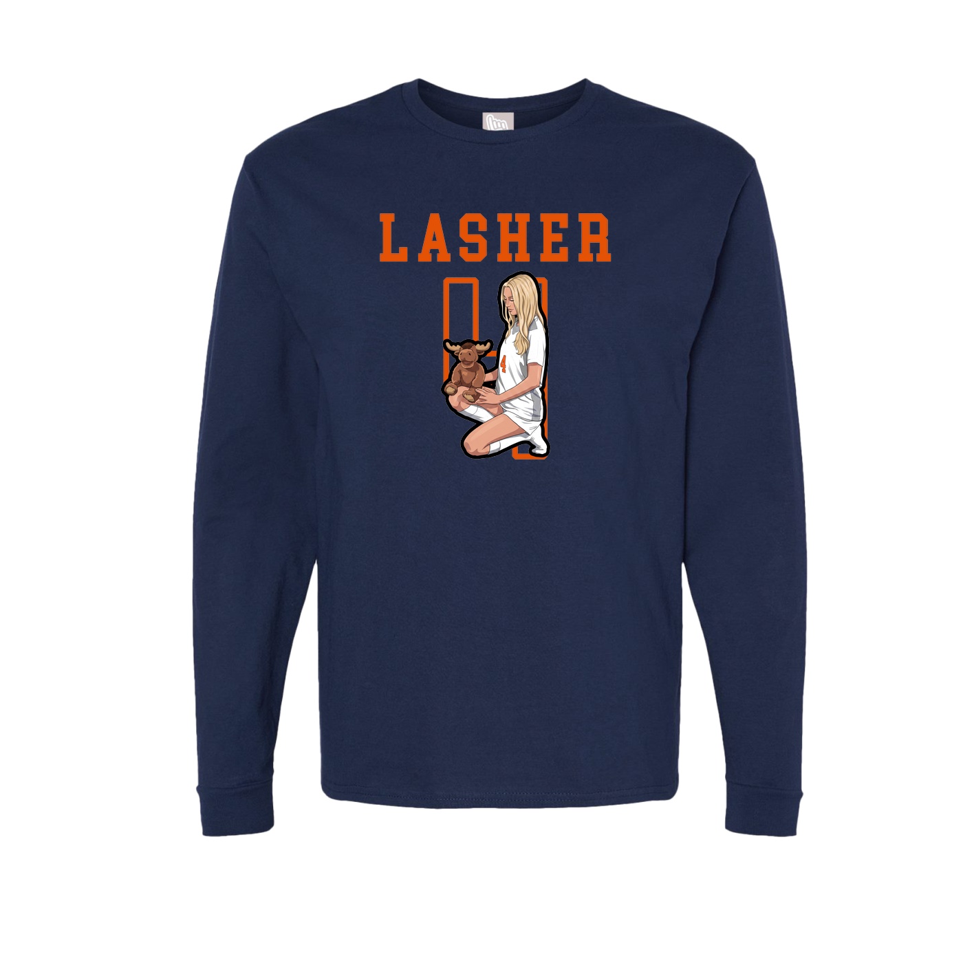 Long Sleeve Tee — Shirsey in Navy