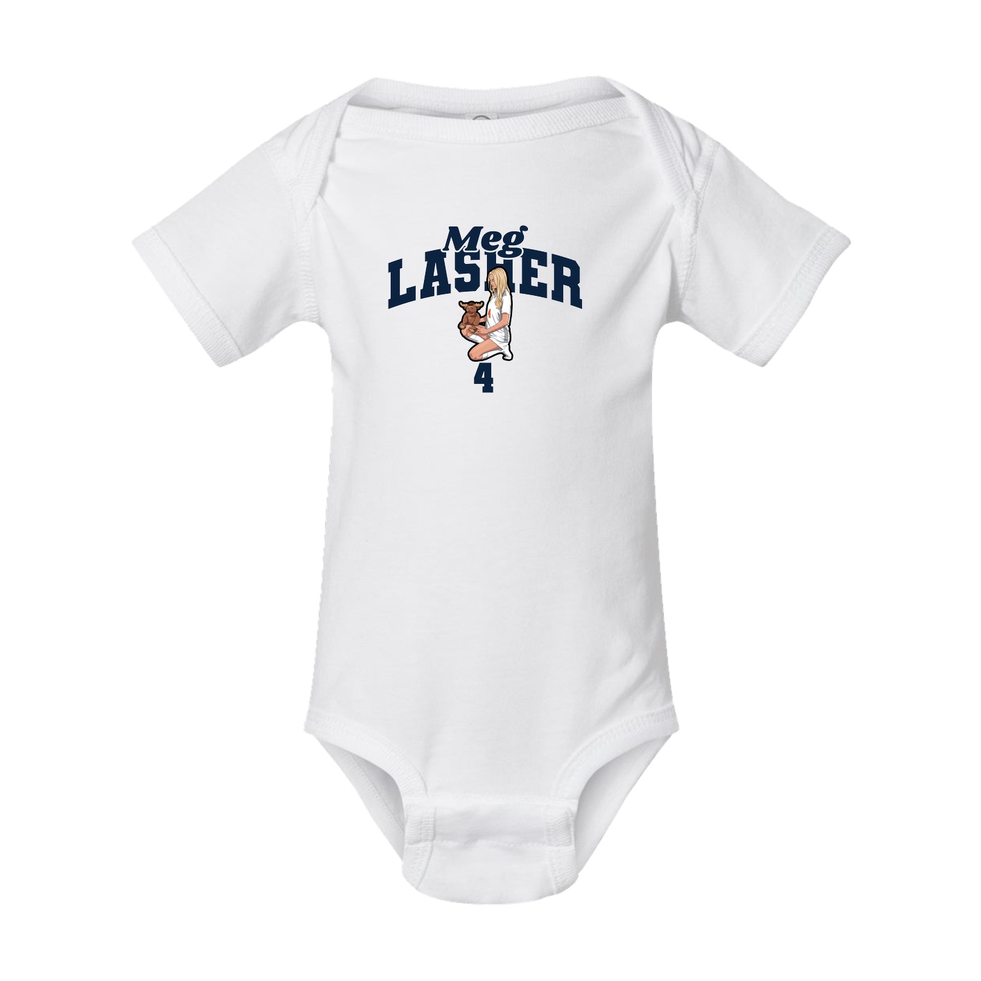 Baby Onesie — Signature Arch in White