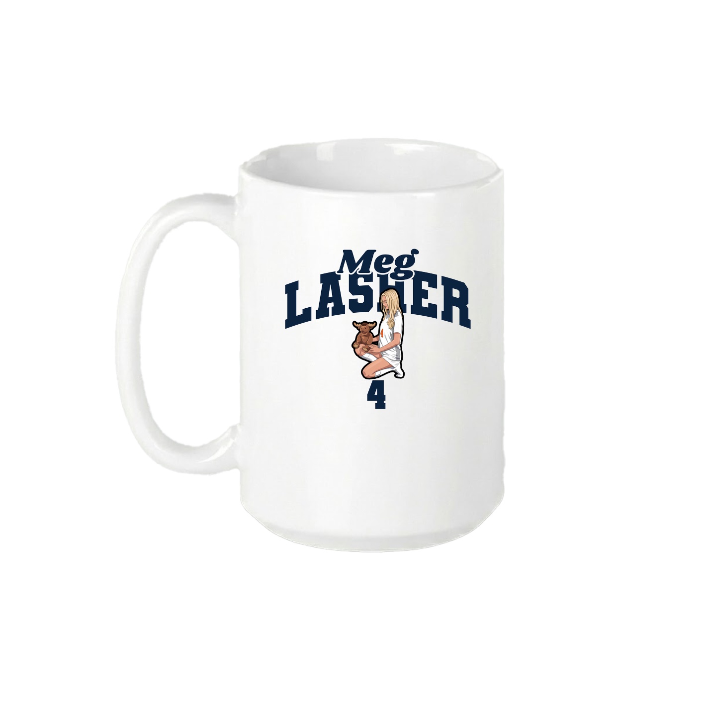 15oz Coffee Mug — Signature Arch in White