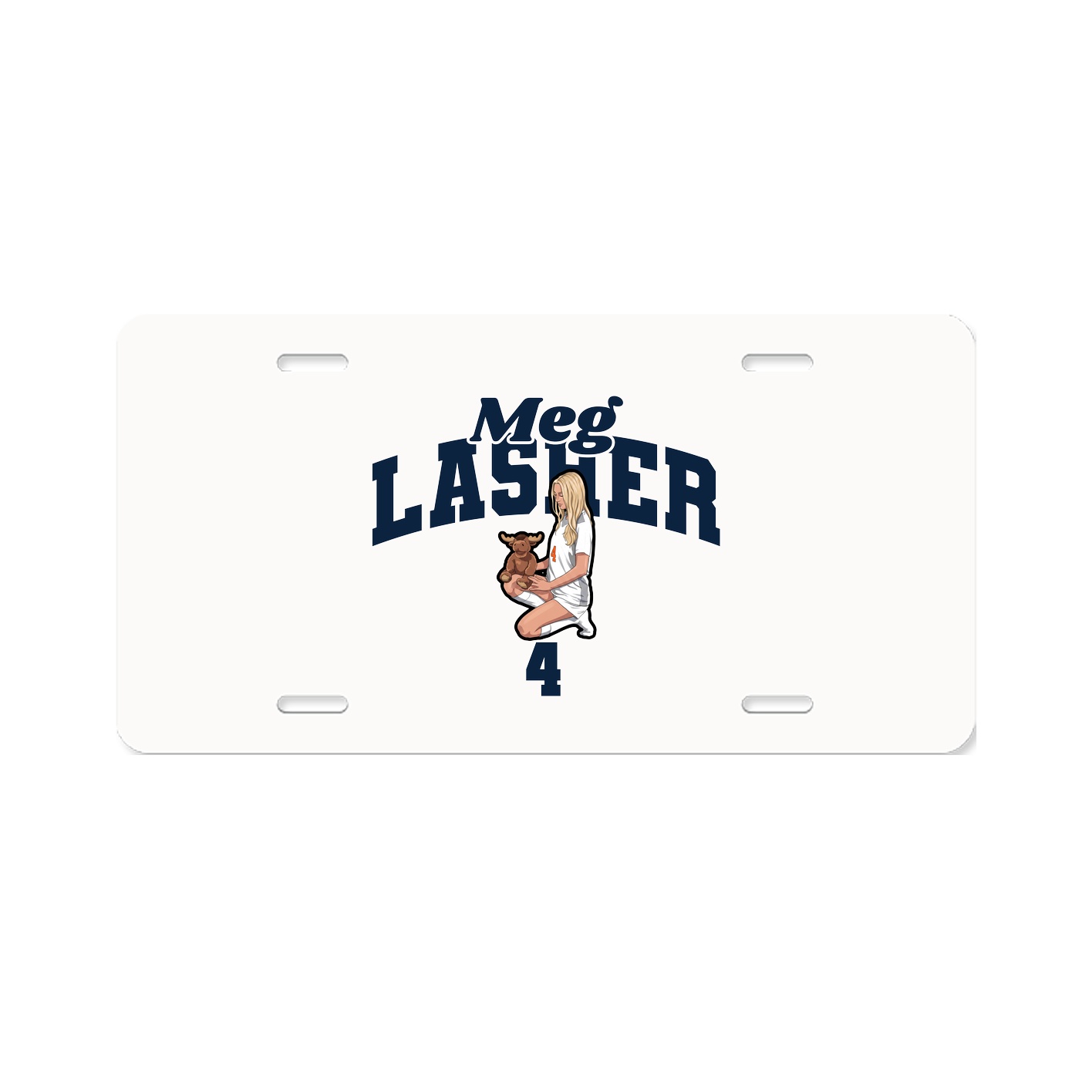 License Plate — Signature Arch in Classic
