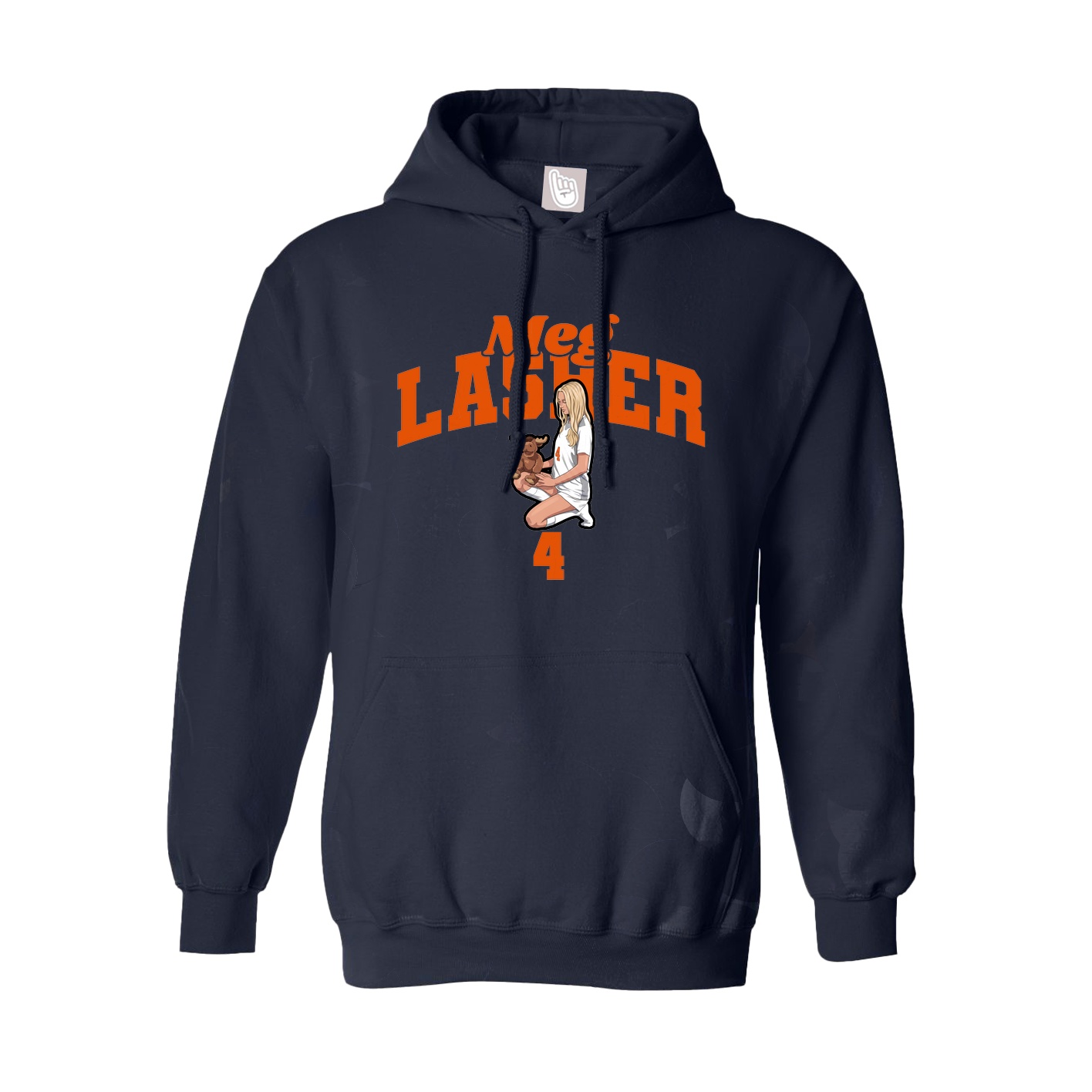 Hoodie — Signature Arch in Navy