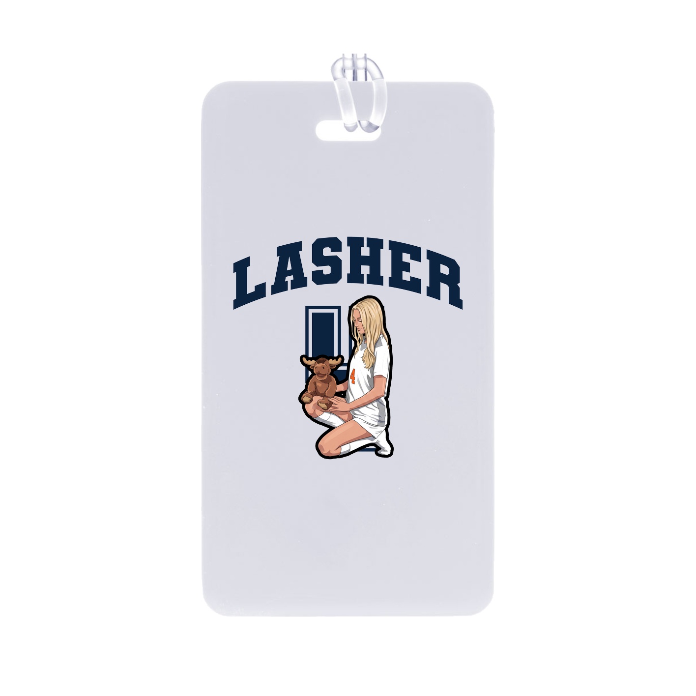 Bag Tag — Number in Classic