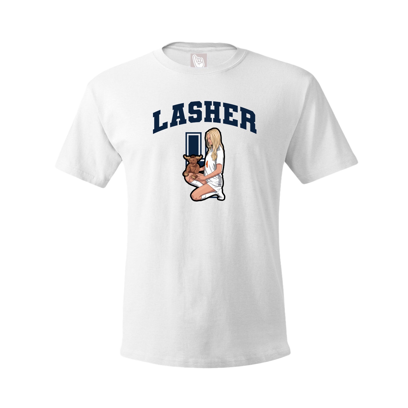 Tee — Number in White