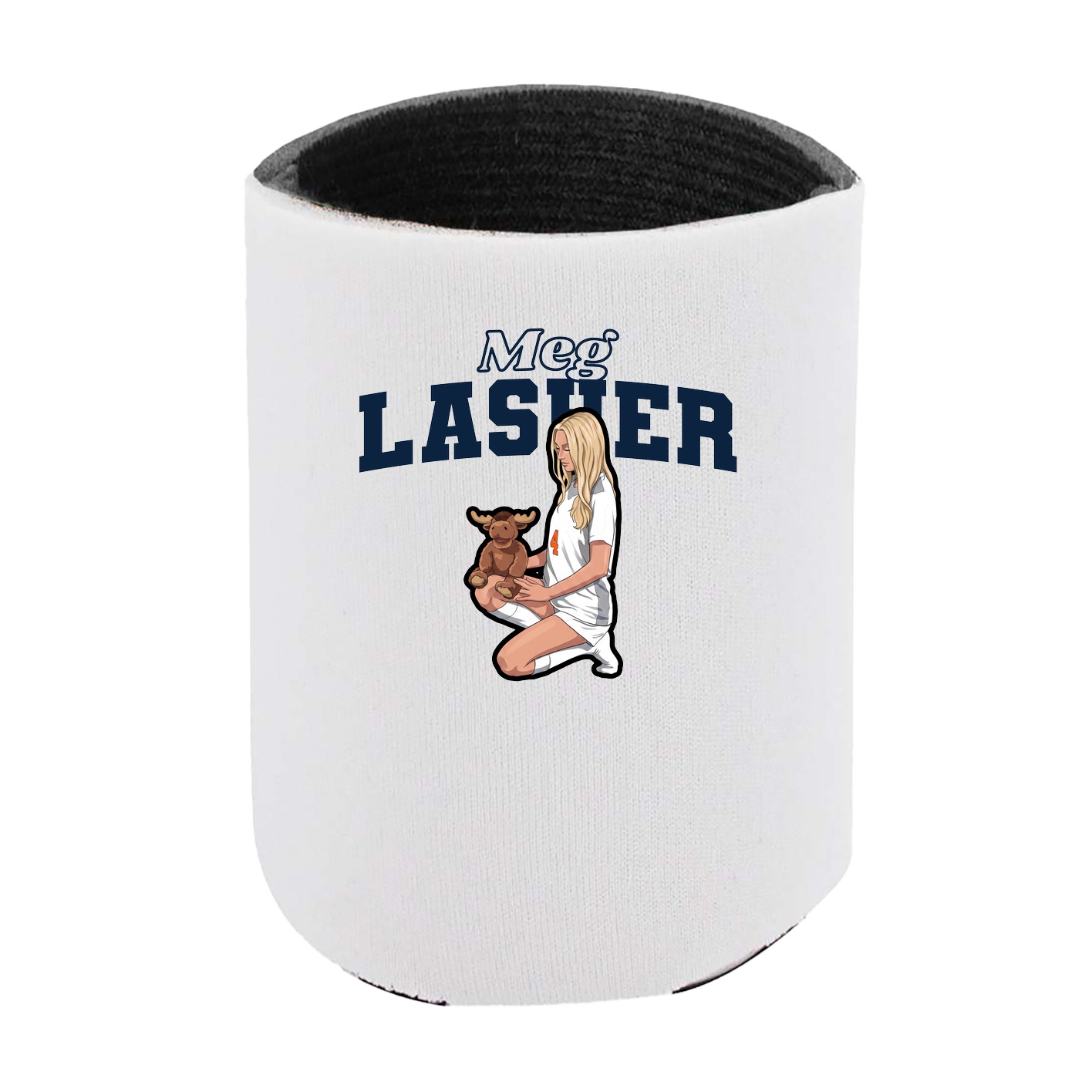 Can Holder — Name Arch in White