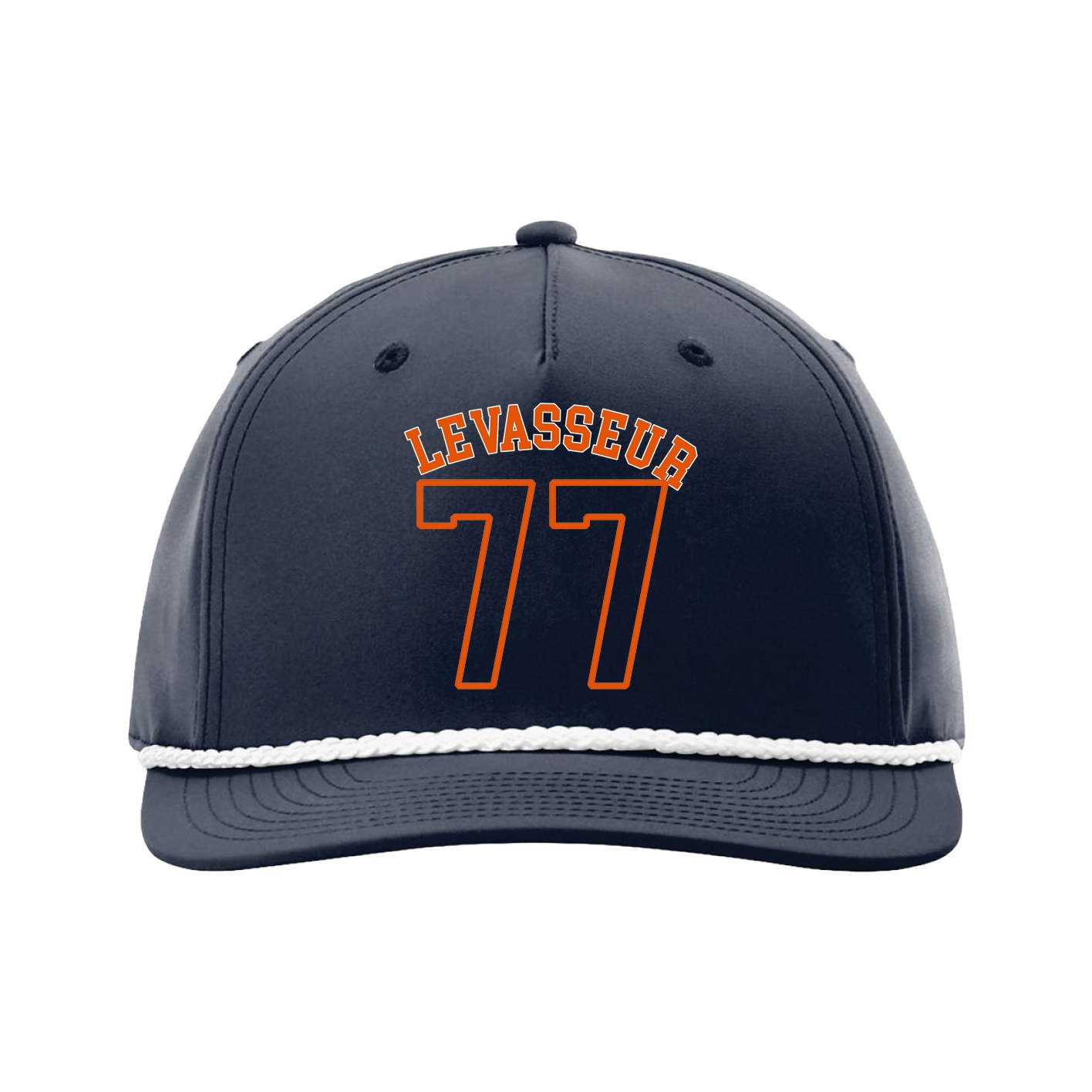 Five-Panel Classic Rope Cap — Shirsey Arch in Navy