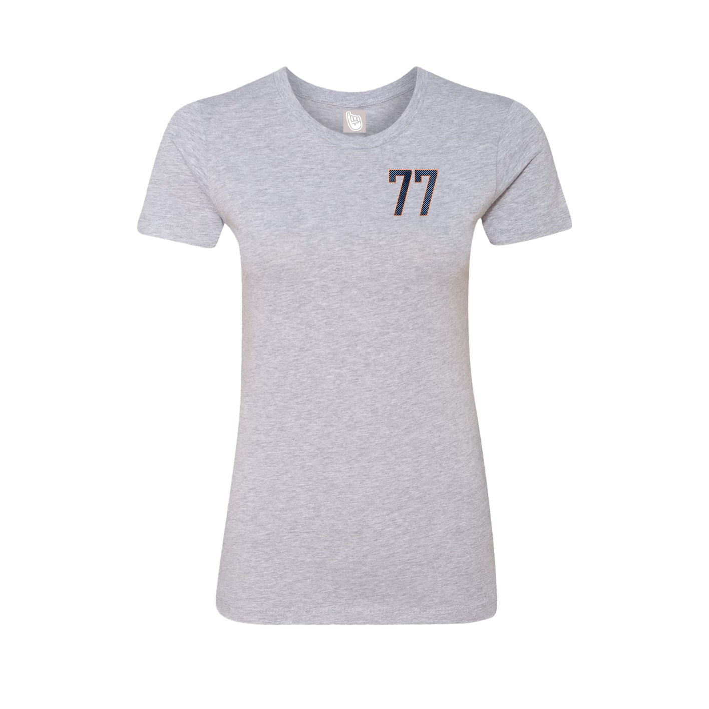 Womens Tee — Front Shirsy in Grey