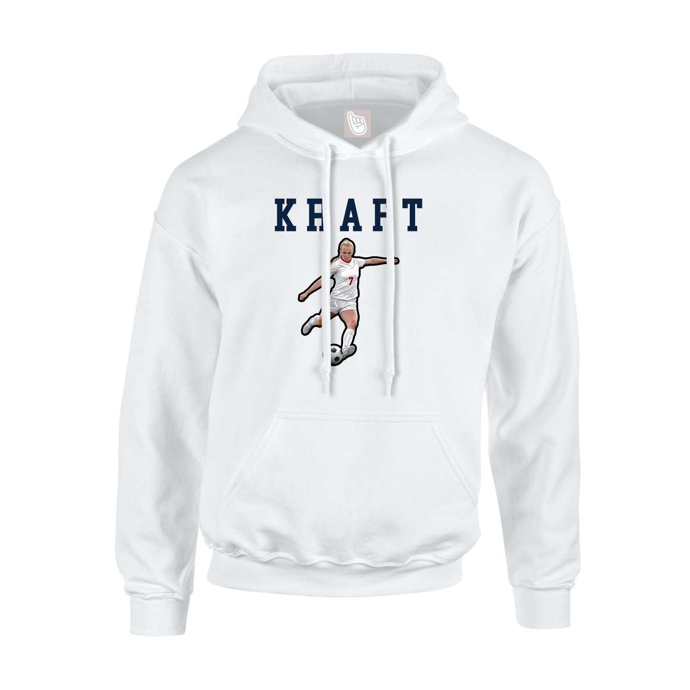 Youth Hoodie — Shirsey in White