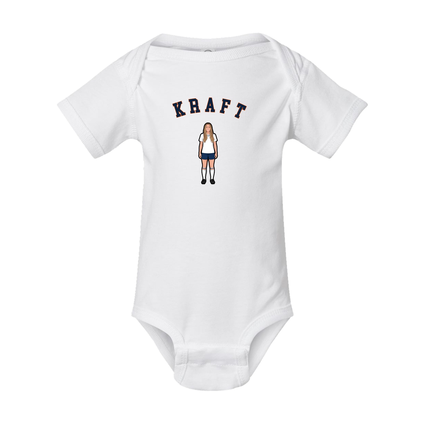 Baby Onesie — Shirsey Arch in White