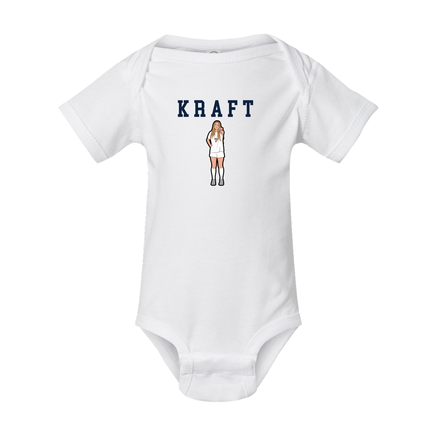 Baby Onesie — Shirsey in White