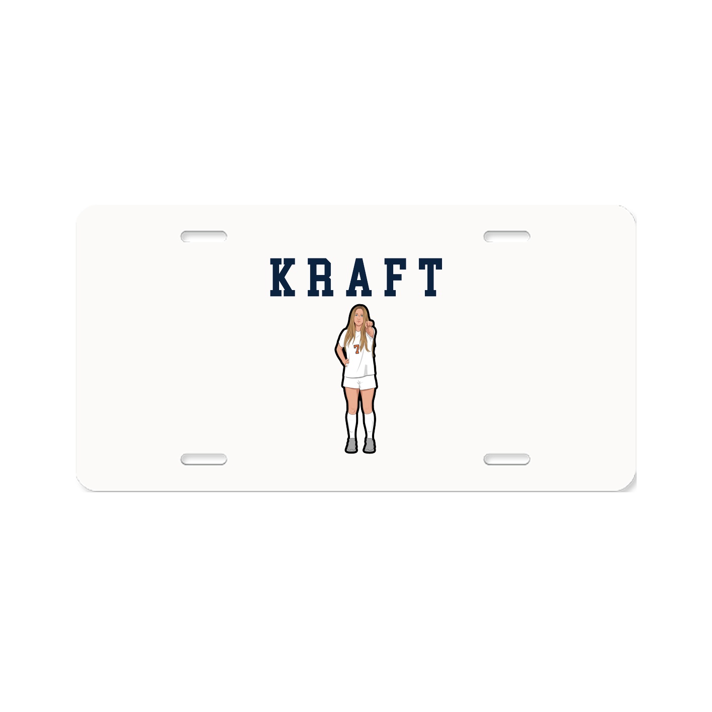 License Plate — Shirsey in Classic