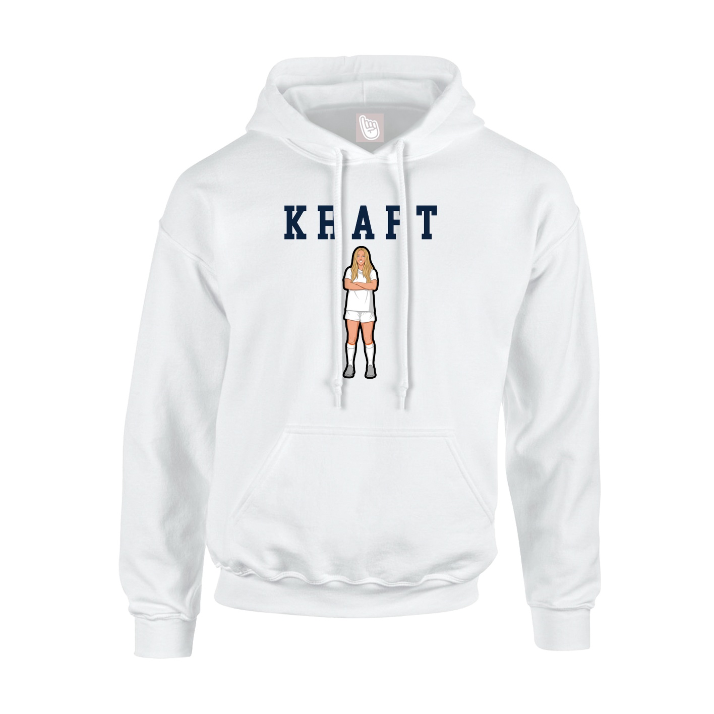 Youth Hoodie — Shirsey in White