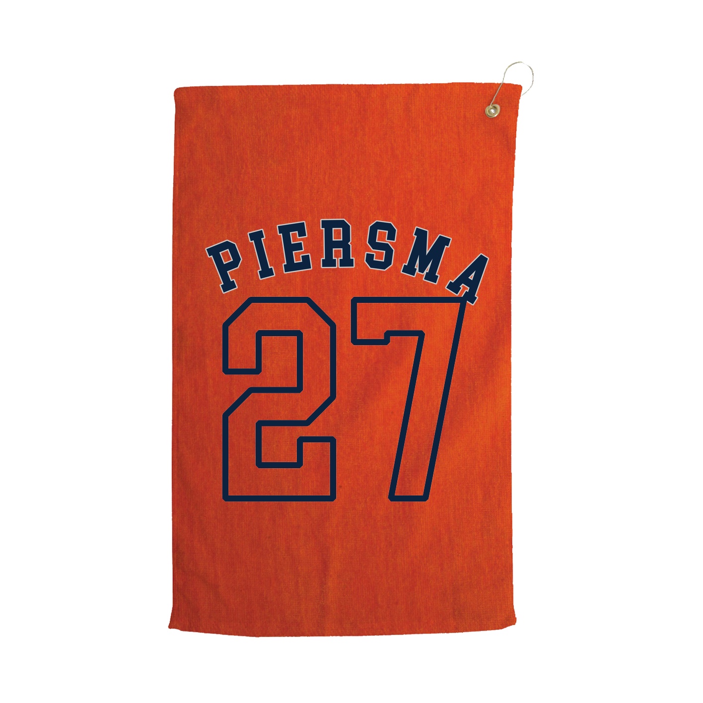 Golf Towel — Shirsey Arch in Orange