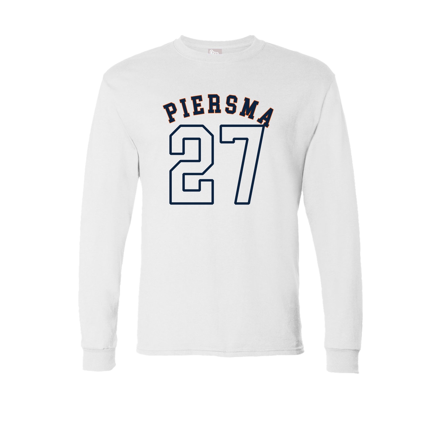 Long Sleeve Tee — Shirsey Arch in White