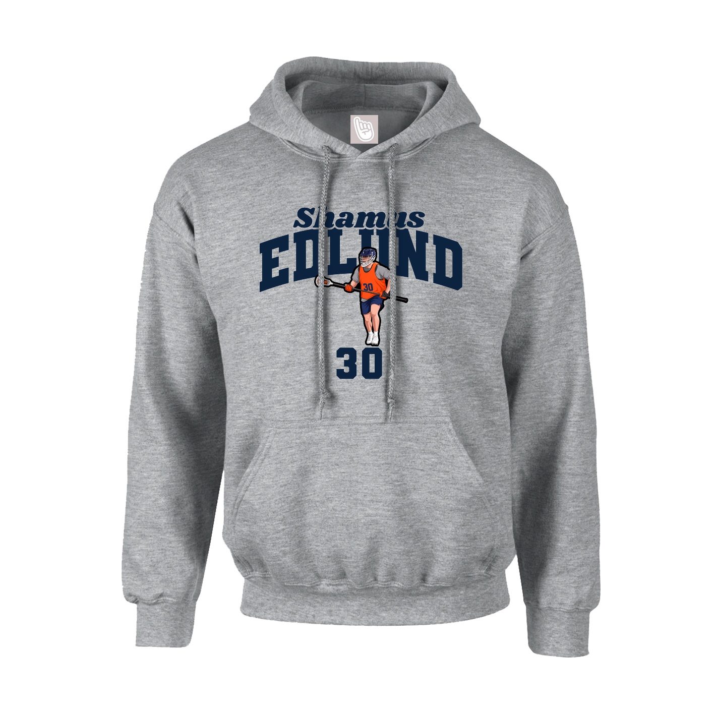 Hoodie — Signature Arch in Grey