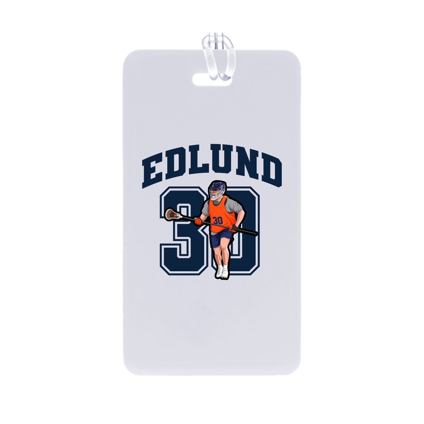 Bag Tag — Number in Classic