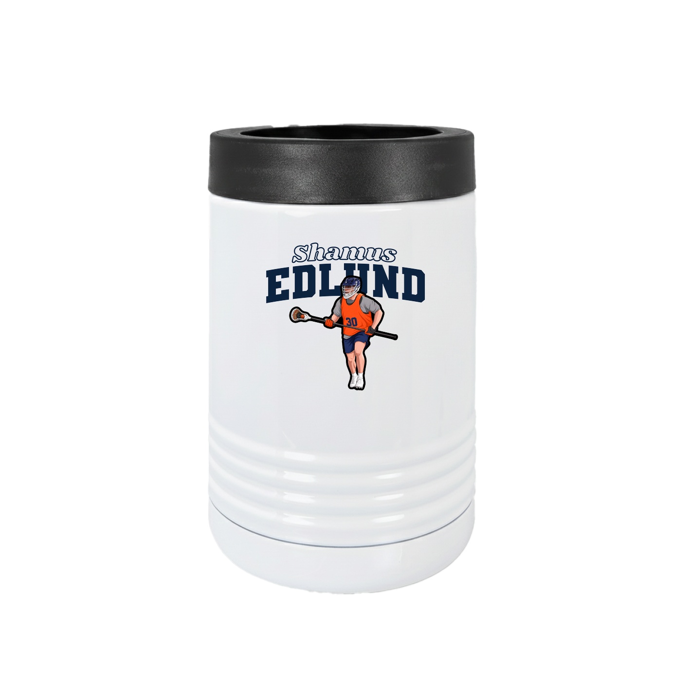 Beverage Holder — Name Arch in White
