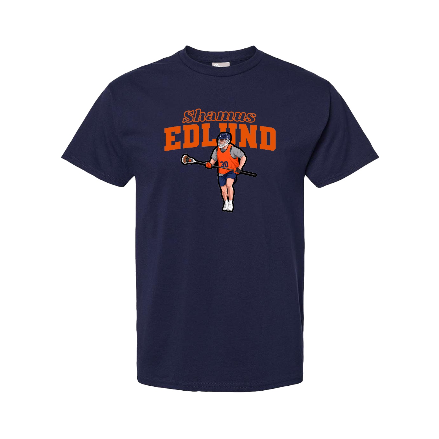 Tee — Name Arch in Navy