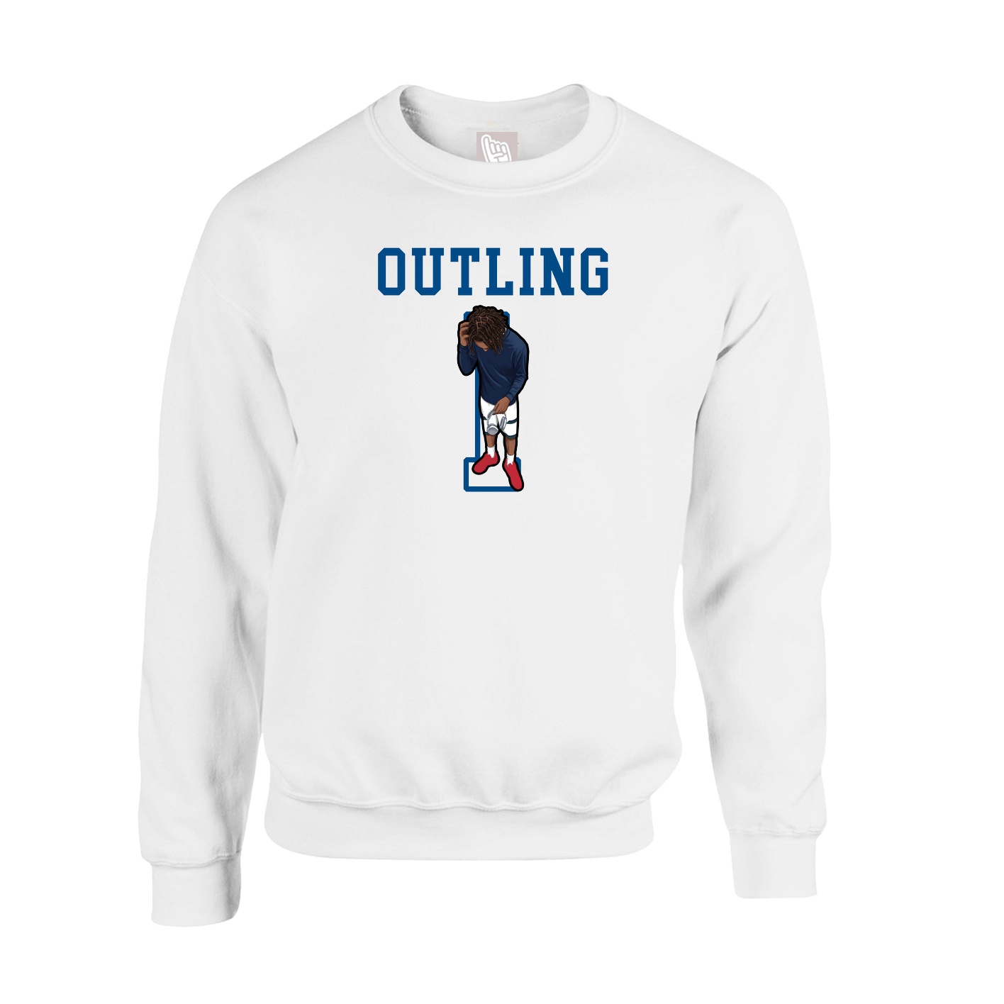 Fleece Crew — Shirsey in White