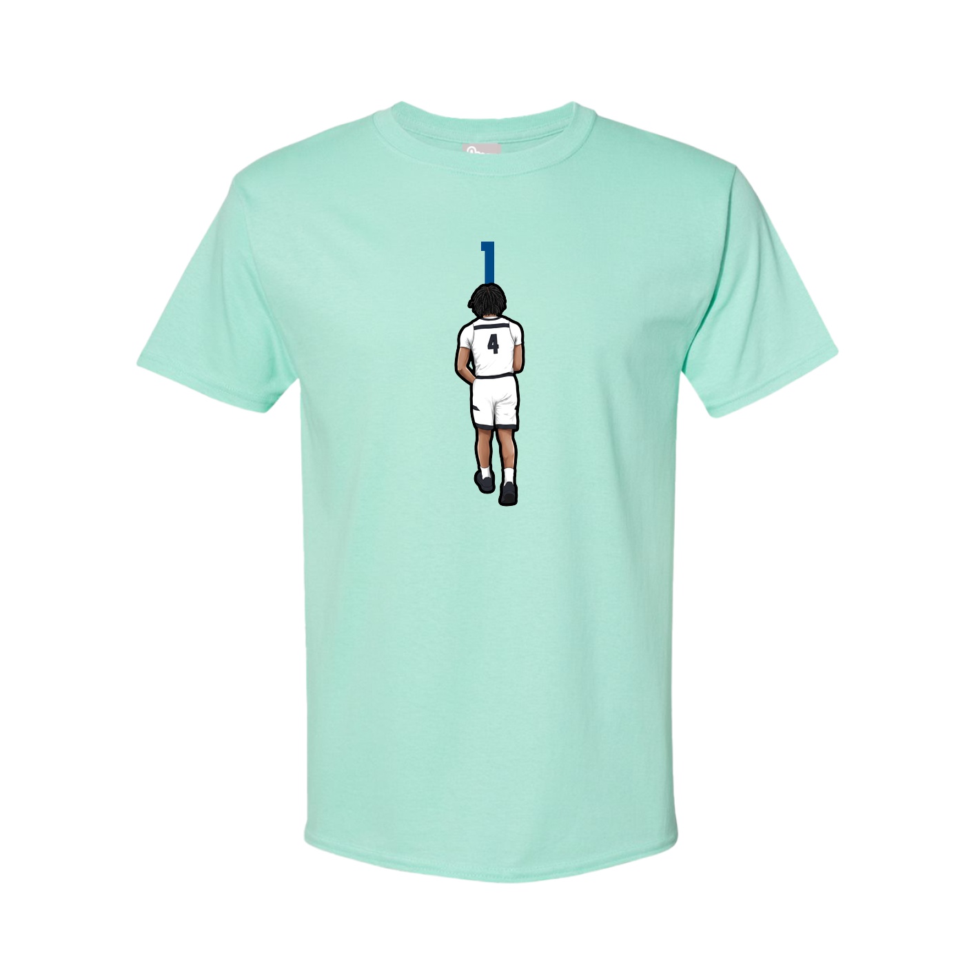 Tee — Number Top in Green