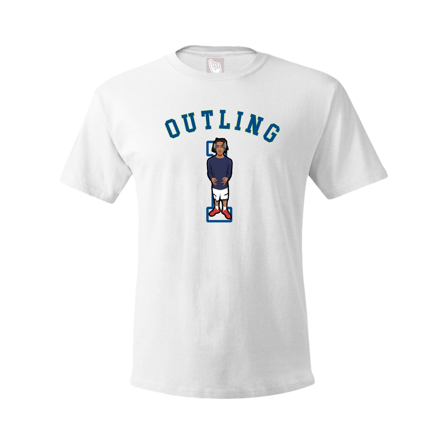 Youth Tee — Shirsey Arch in White