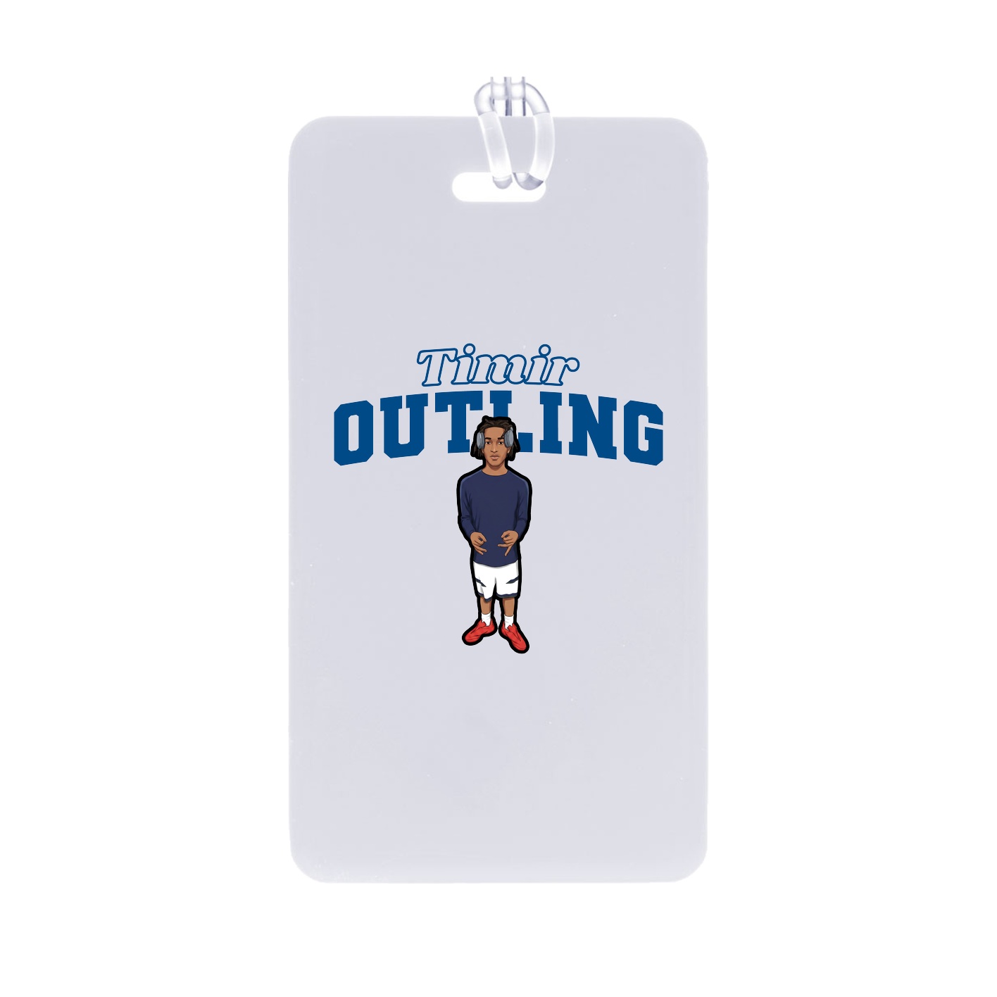 Bag Tag — Name Arch in Classic