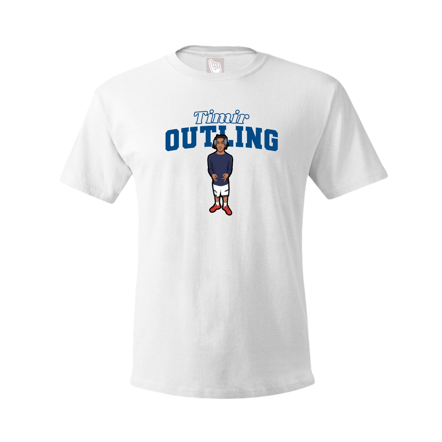 Tee — Name Arch in White