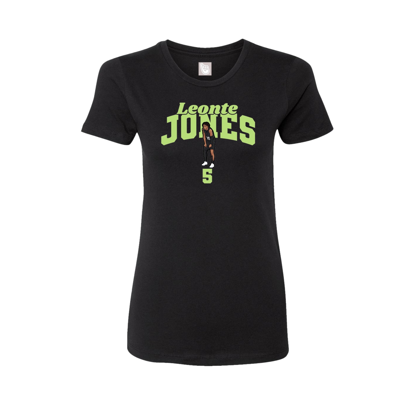 Womens Tee — Signature Arch in Black