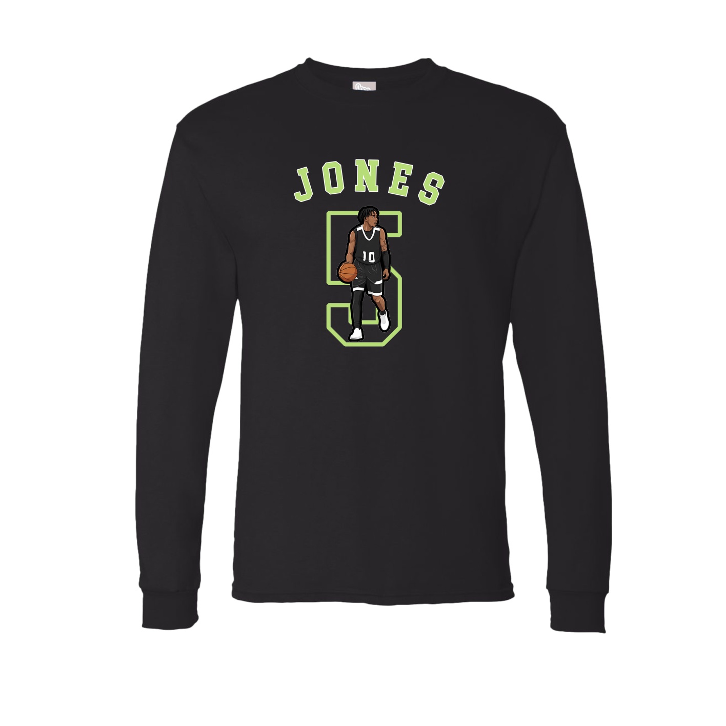 Long Sleeve Tee — Shirsey Arch in Black